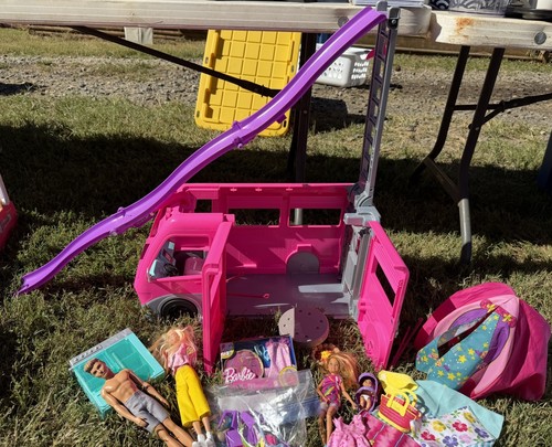 2021 barbie doll dream camper - doll,