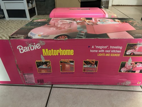 1996 barbie motor home - barbie,