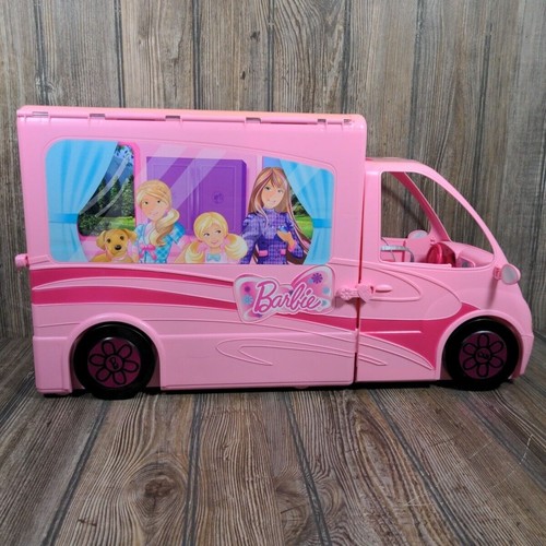 Barbie sisters deluxe - barbie, camper