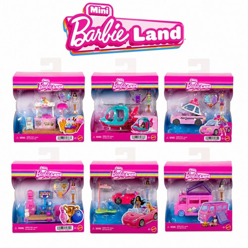 Barbie miniland playset car - barbie, playset,