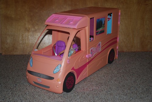 Mattel barbie camper fold - mattel,
