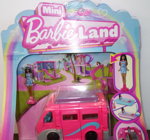 Mini barbie land camper van - mini,