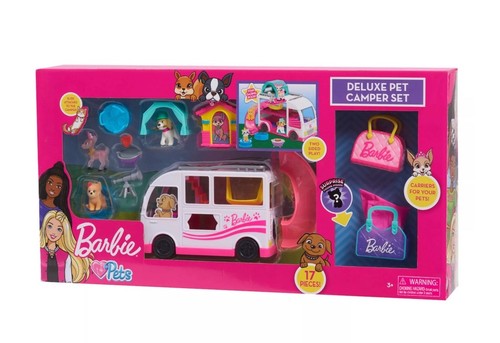 Barbie deluxe pet camper - deluxe,