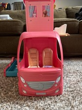 Pink Barbie Mattel RV Pop-up
